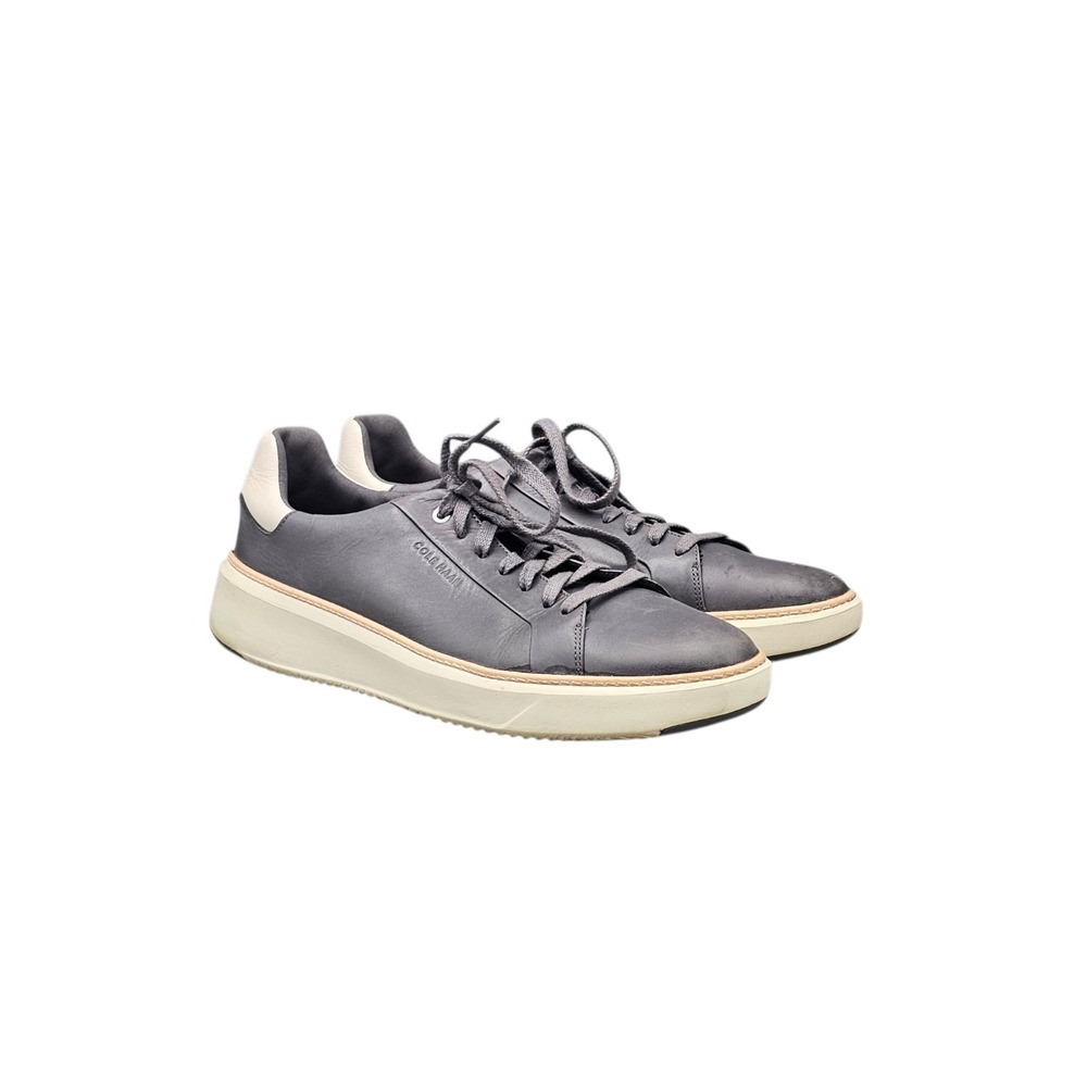 Cole Haan Men's Size 12 M EUC Grandpro Topspin Sneaker Quiet Shade Gray Ivory